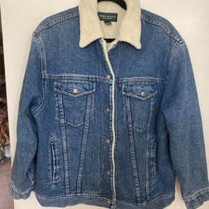 NWT Ralph Lauren Lined Denim Jacket Women's Medium